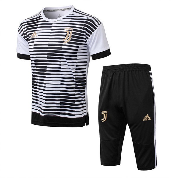Camiseta Entrenamiento Juventus Conjunto Completo 2018/19 Negro Blanco